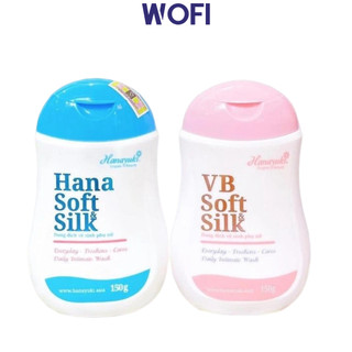 Dung dịch vệ sinh phụ nữ Hanayuki Hana Soft Silk 150g
