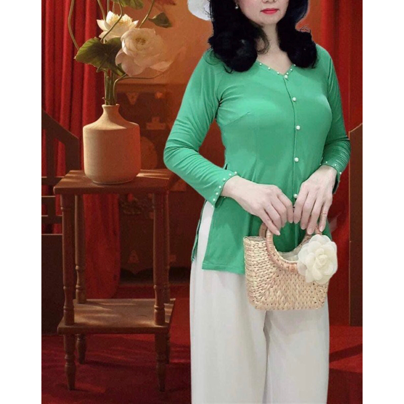 Áo bà ba TRƠN SIZE 2 -áo lẻ không kèm quần