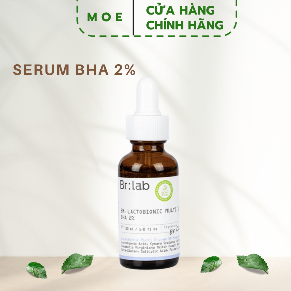 Tinh Chất Tẩy Tế Bào Chết BRLAB Phức Hợp AHA - BHA 2% - Br Lactobionic Multi Enzym BHA 2% Ampoule Ch