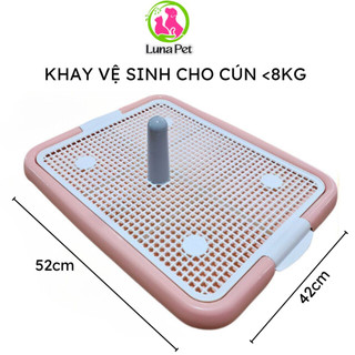 Khay vệ sinh cho chó 52*42cm Luna Pet KC09, khay hướng dẫn chó đi vệ sinh dúng chỗ giá rẻ