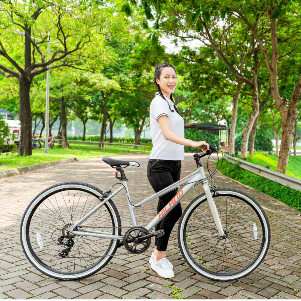Xe Đạp Thể Thao Hiland Dove Khung Nhôm Cao Cấp, Xe Đạp Đường Phố Siêu Bền - Siêu Thị Xe Đạp