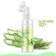 Sữa rửa mặt tạo bọt đầu cọ silicon tinh chất nha đam bioaqua 120ml sạch sâu, sáng mịn da