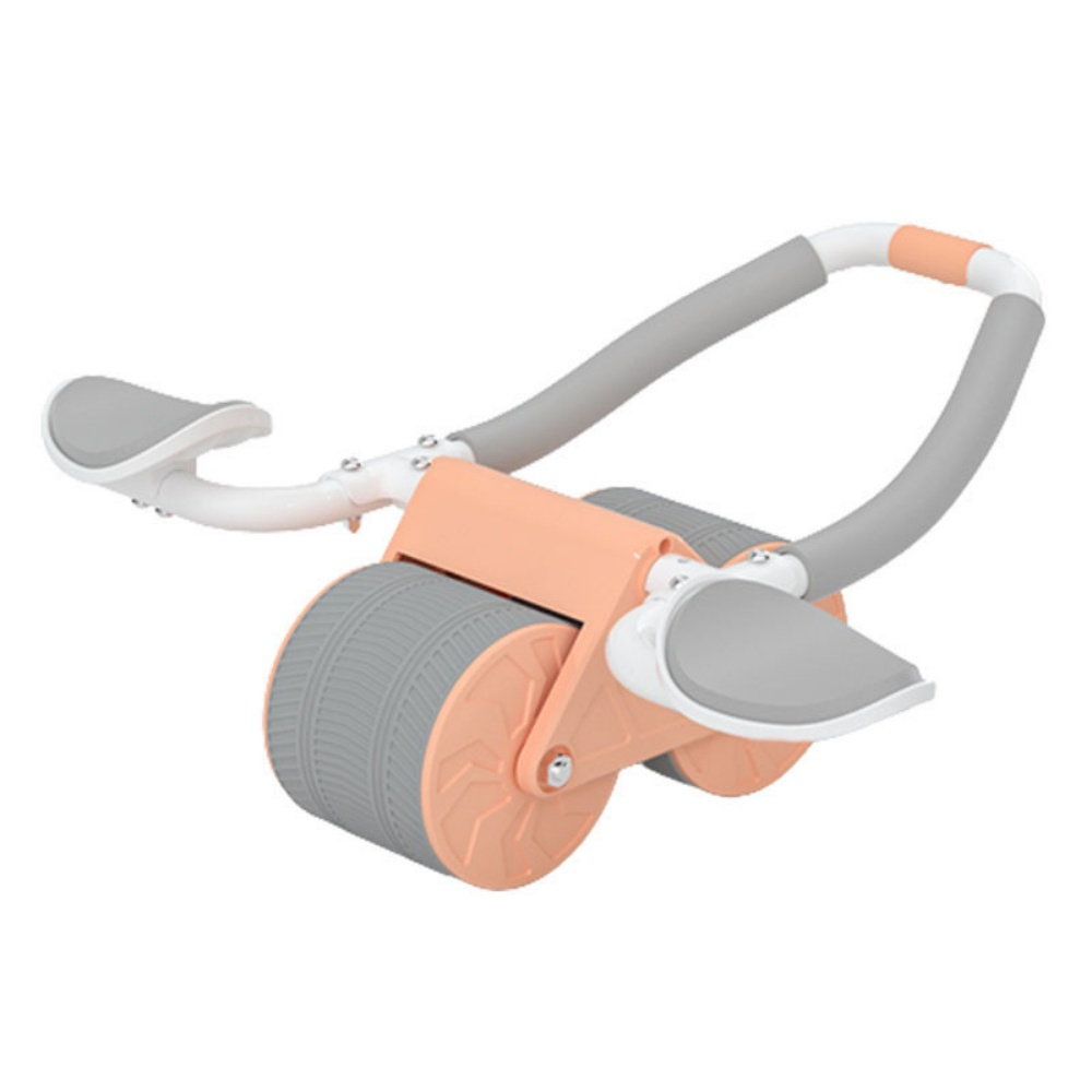 Con lăn tập bụng, Dụng cụ Plank kết hợp con lăn trợ lưc giảm mỡ bụng tại nhà, 2 bánh lăn có đệm tay