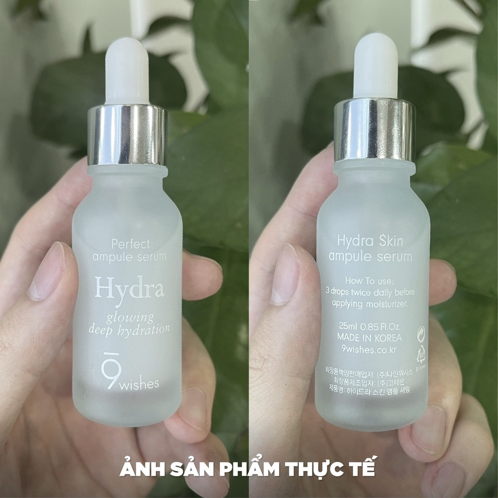 Tinh Chất Dưỡng Ẩm 9 Wishes Hydra Skin Ampule Serum