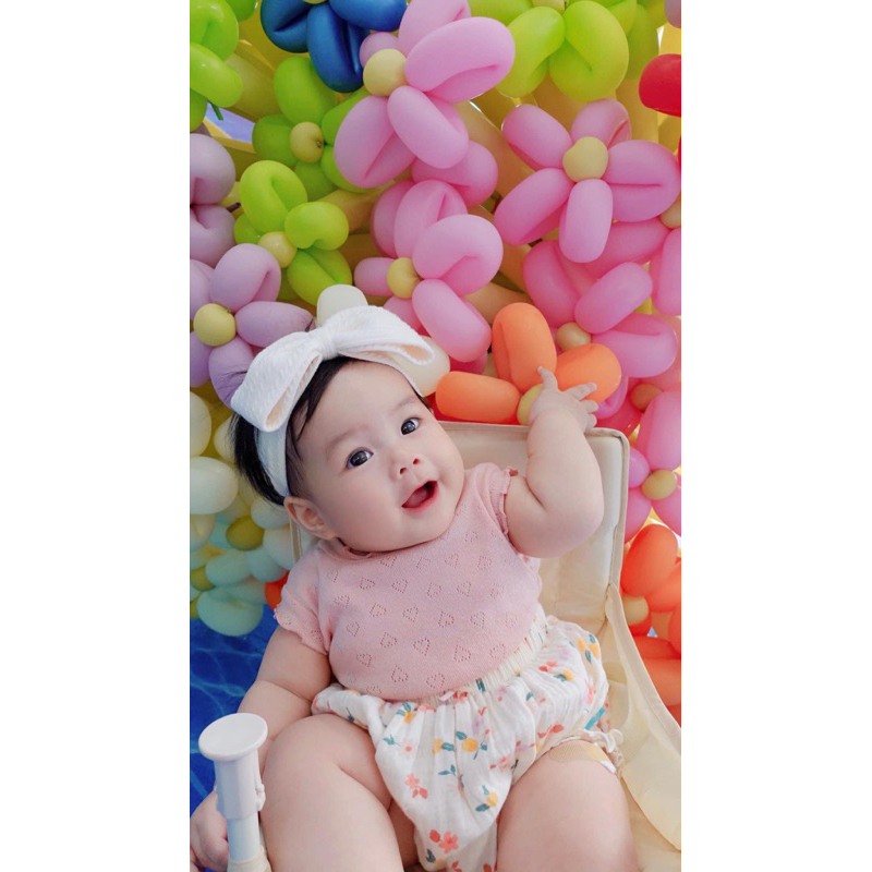 Dear.Nini - Bờm/turban chất len Hàn Quốc. Nguyên liệu nhập Hàn.