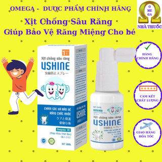 Xịt chống sâu răng vshine - phòng răng sâu, răng sún cho bé hiệu quả lọ 30ml