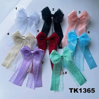 [TK1365] Kẹp Tóc HANDMADE phối ren siêu xinh
