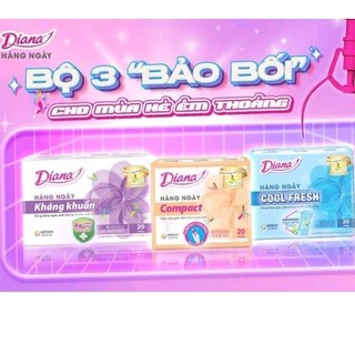 [ĐỦ LOẠI] Băng vệ sinh Diana hàng ngày sensi 20 miếng