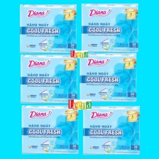 Combo 6 gói bvs hàng ngày cool fresh 20 miếng