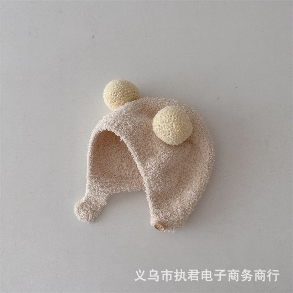 Mũ len cục bông - MU160