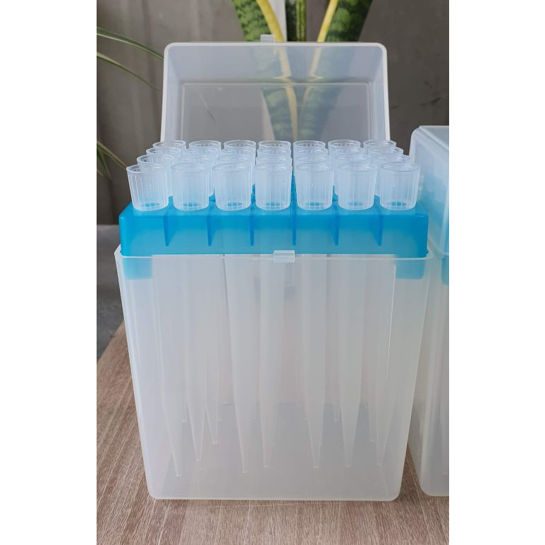 Hộp đầu Tip - Côn Trắng 5000ul Kiểu Eppendorf- Finland Xuất xứ Ý - Nhật
