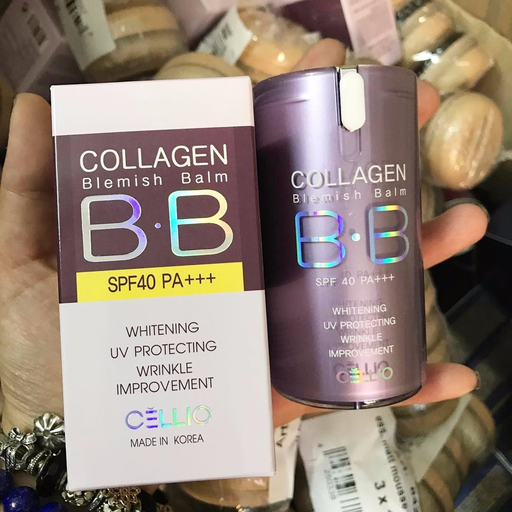 Kem nền dưỡng da Cellio Collagen Blemish Balm BB SPF 36 PA+++ 150ml