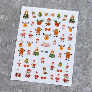 Sticker noel dán móng tay nail mẫu mới
