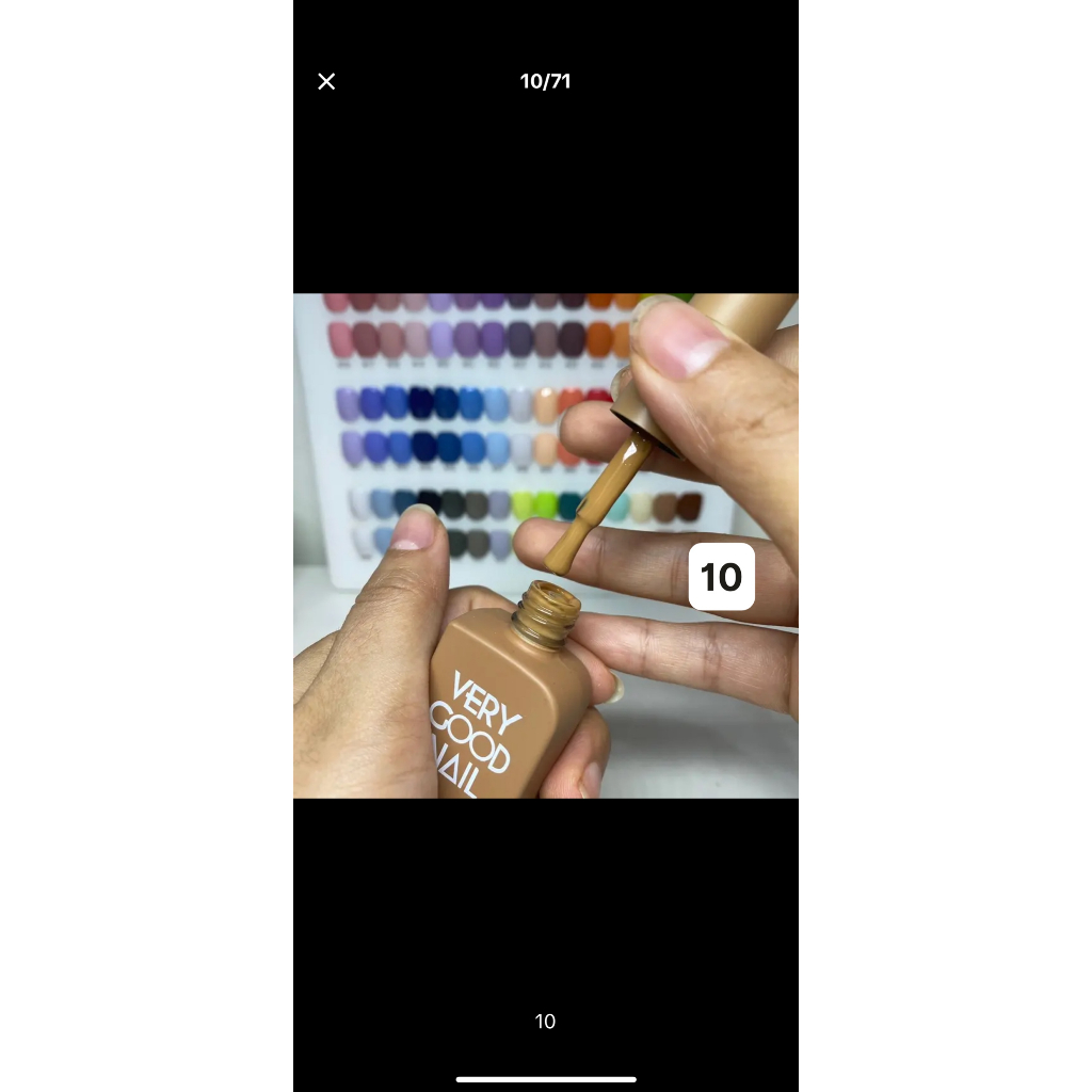 Sơn verygood tách lẻ mã từ 49-60