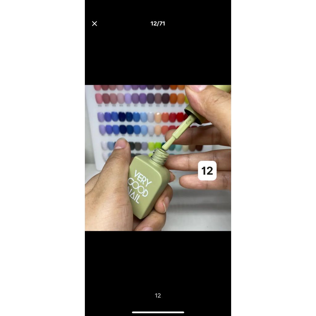 Sơn verygood tách lẻ mã từ 49-60