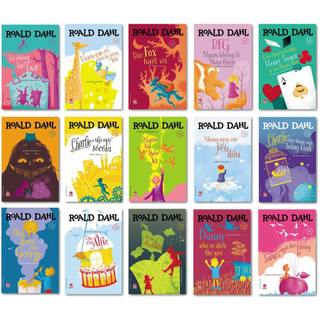 Sách - Combo 15 cuốn của tác giả Roald Dahl