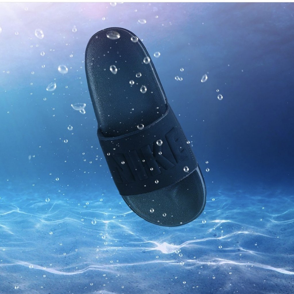 Dép chính hãng Ni.ke OffCourt Slide Allblack BQ4639-003 dép quai ngang nam êm nhẹ thoải mái