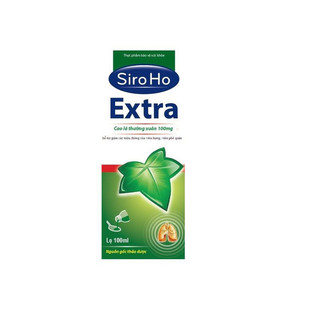 Siro ho extra- Hỗ trợ giảm đau rát họng, ho kéo dài chai 100ml
