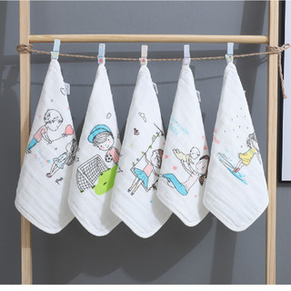 Khăn sữa cho bé, set 5 khăn xô sữa 6 lớp