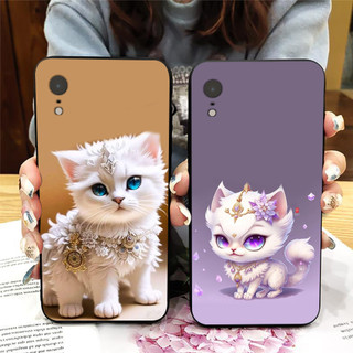 Ốp lưng Iphone XR in hình con mèo siêu dễ thương