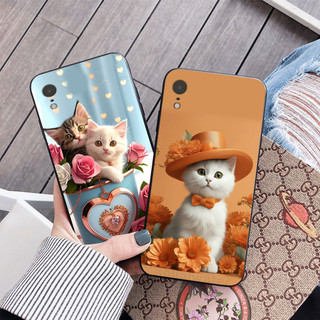 Ốp lưng Iphone XR in hình con mèo siêu dễ thương