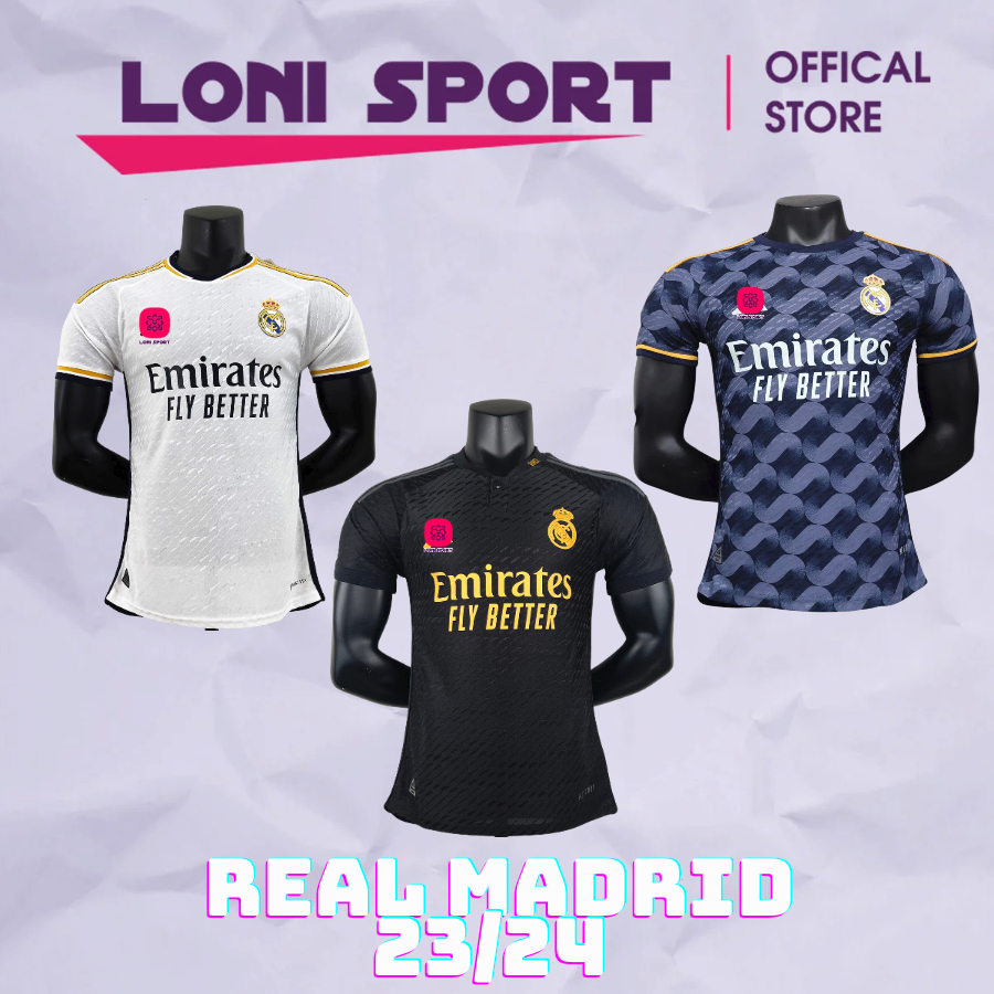 Áo bóng đá CLB Real Madrid mùa giải 23/24 - bản Player