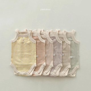 Peekaboo - Bodysuit Hai Dây Caro