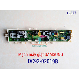 Mạch điều khiển máy giặt SAMSUNG cửa đứng DC92-02019B