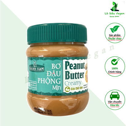 Bơ Đậu Phộng Golden Farm (170g,340g)