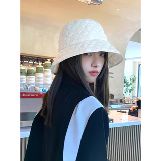 Vy Vy®Mũ bucket vải mềm trần trám phong cách VIntage mới