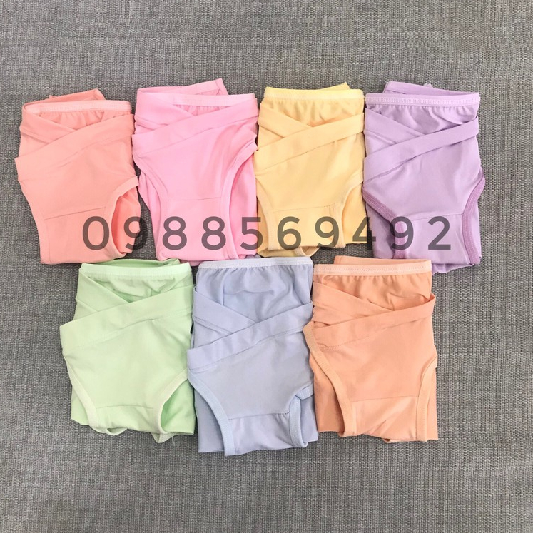 Quần lót bầu cạp chéo chất coton hàng rẻ đẹp, thấm hút tốt, màu sắc ngẫu nhiên QL01