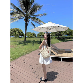 [RÁCH STORE] Đầm - 2 Dây Cột - Bo Khoét Lưng