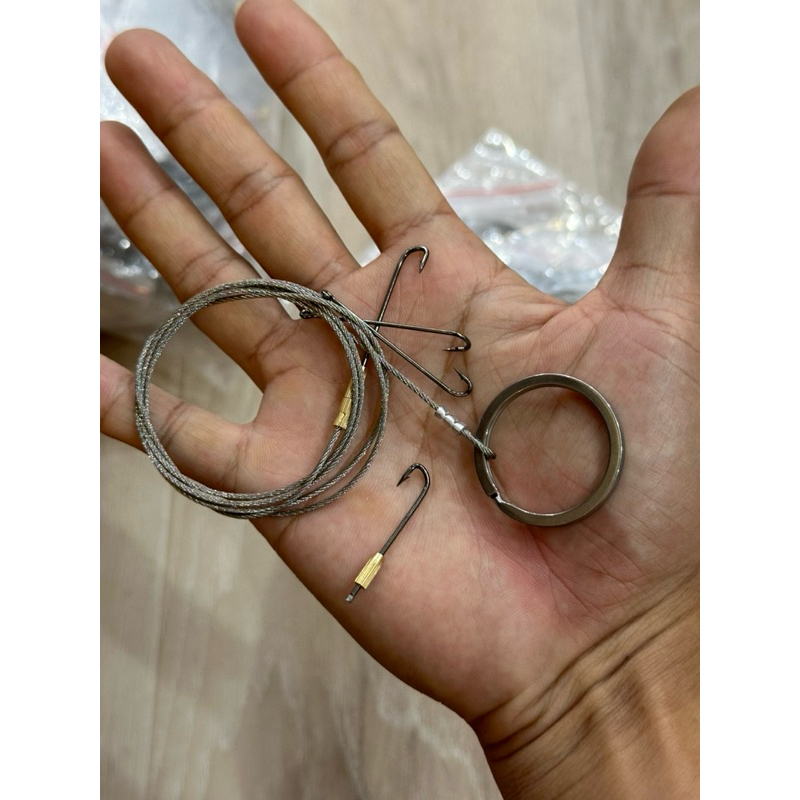 Bộ cáp câu lươn 1 cáp 4 lưỡi 35k