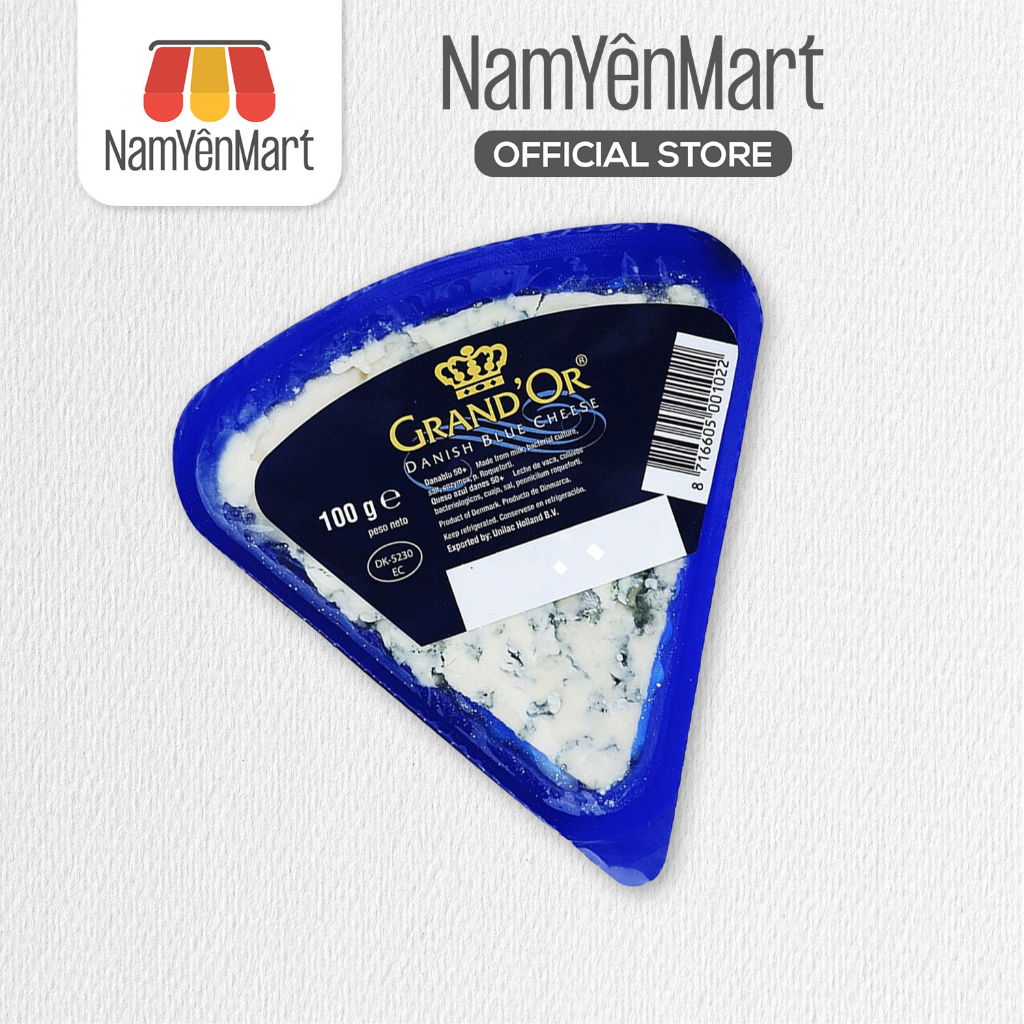 Phô Mai Xanh - Blue Cheese Grandor 100gr - Nam Yên Mart