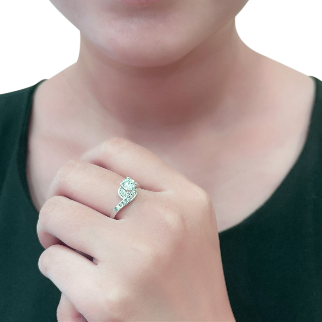 Nhẫn Bạc đính đá CZ PNJSilver XMXMK000059