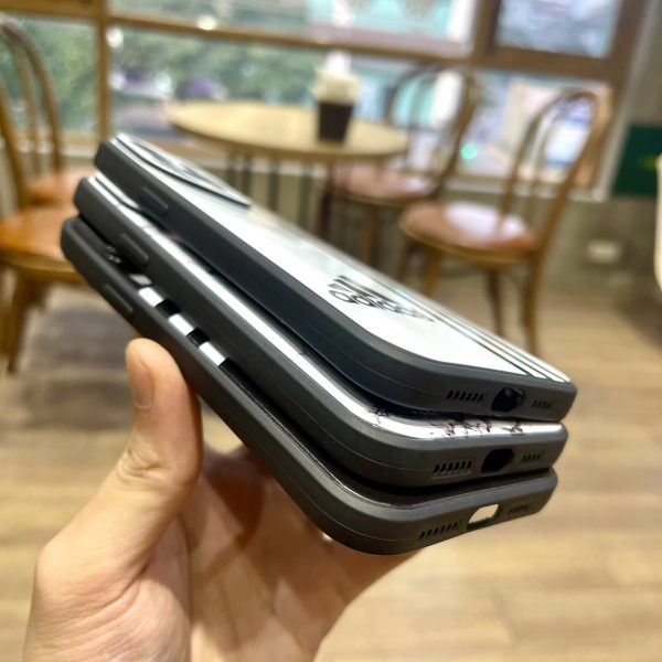 Ốp lưng iphone viền vuông in hình thương hiệu thể thao nam tính cho 7p/X/11/13/14pro 12 XSM 6G 6PLUS 12PRM 11PRM 14PLUS