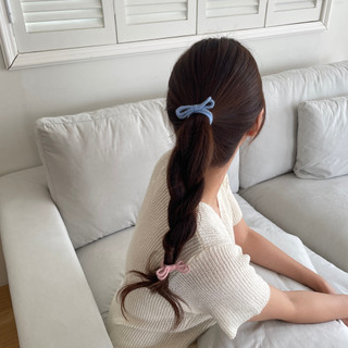 Cột tóc màu sắc tươi sáng Modleaf Color thin tie set Hàn Quốc
