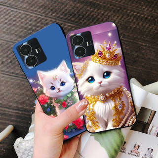 Ốp lưng realme c55 in hình con mèo siêu dễ thương