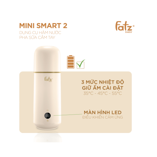 Dụng cụ đun và hâm nước pha sữa cầm tay Fatz baby - Mini Smart 1 FB3622VA