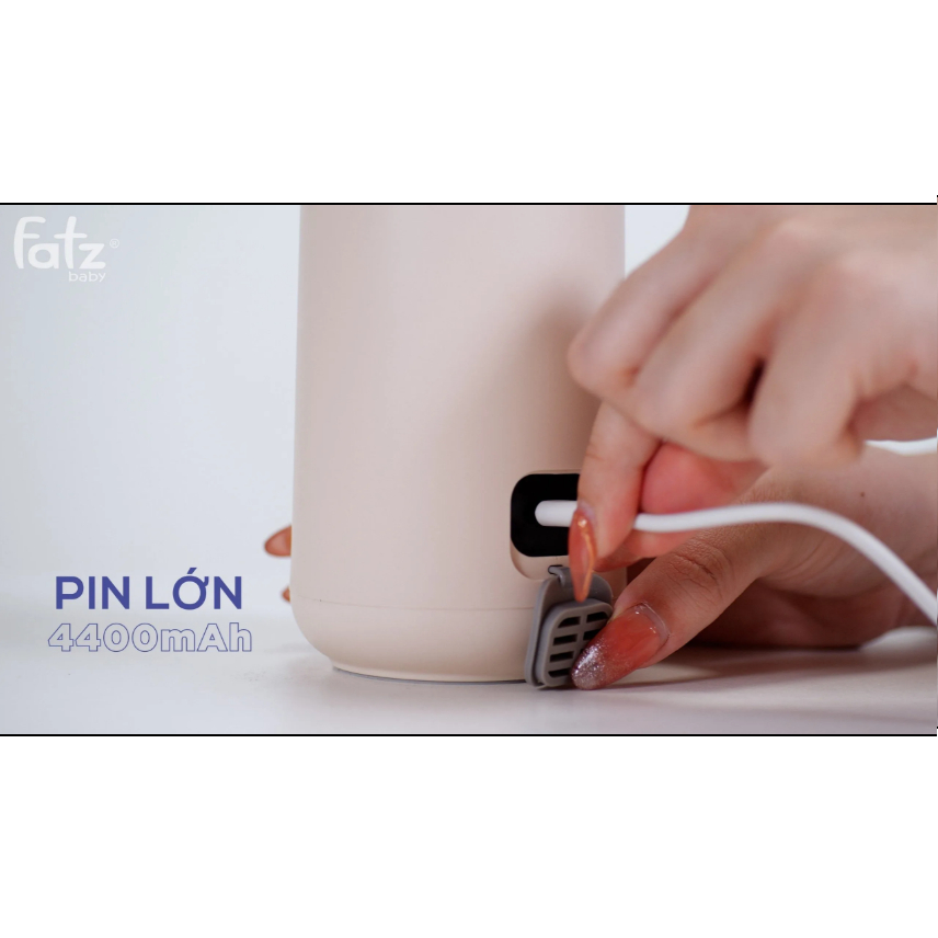 Dụng cụ hâm nước pha sữa cầm tay Fatz baby - Mini Smart 2 FB3625VA
