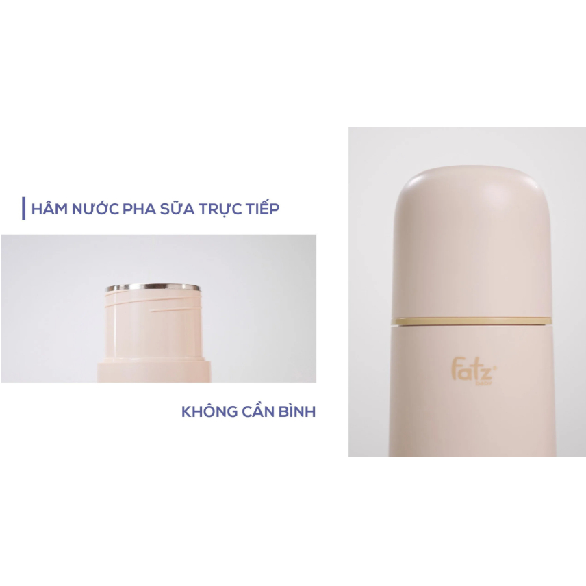 Dụng cụ hâm nước pha sữa cầm tay Fatz baby - Mini Smart 2 FB3625VA