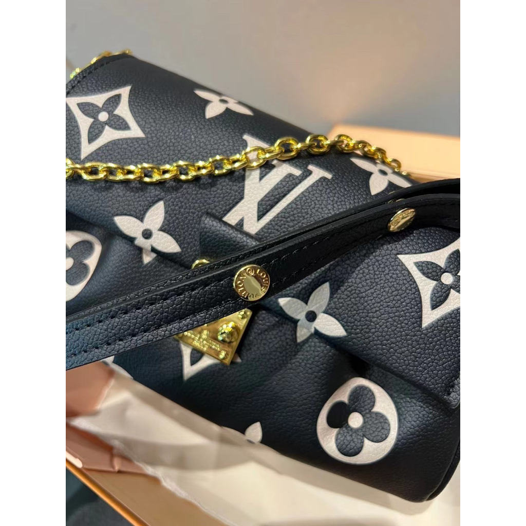 TÚI LV FAVOTITE DA BÒ CÓ VÂN DẬP SZ24