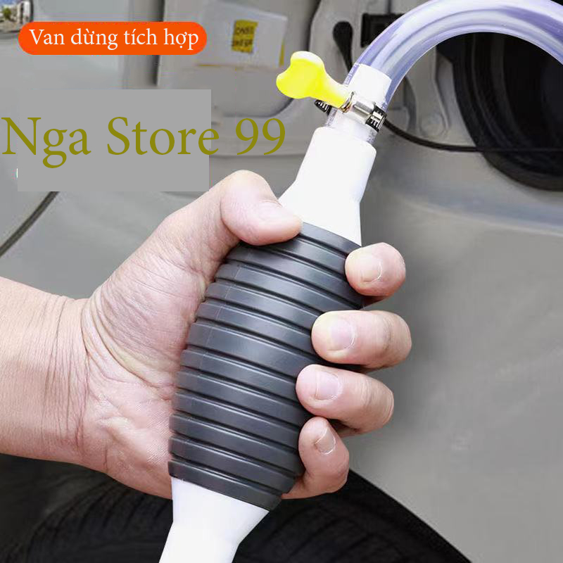 Ống hút, Vòi hút xăng, r.ượu bóp tay - Dụng cụ bơm hút rượu xăng dầu chất lỏng bóp tay , hút chất lỏng - tumifhu4