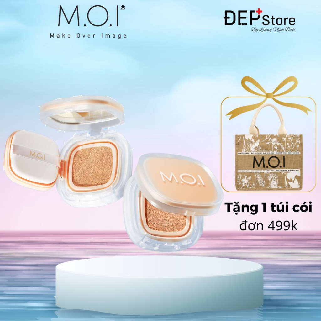 Phấn nước M.O.I ICONIC Perfection Cushion phiên bản giới hạn SPF 50+/PA+++ 12g