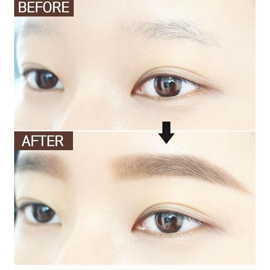 Chì Kẻ Mày Định Hình Đa Năng Vacosi Natural Studio Dual EyeBrow Shape Pen