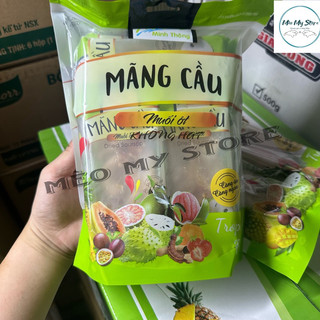 Mãng cầu sấy muối ớt không hạt minh thông gói 500gram