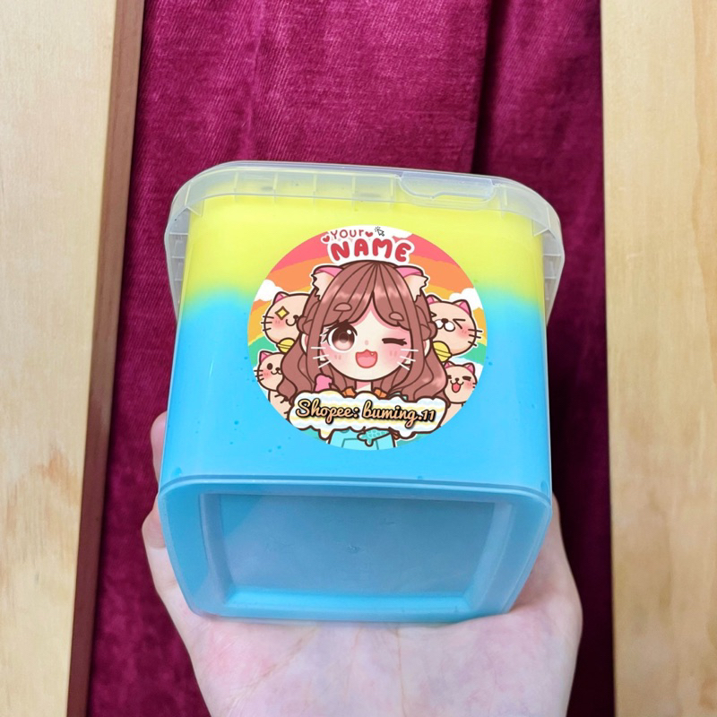 Basic Slime Xanh Dương - Vàng 500ml