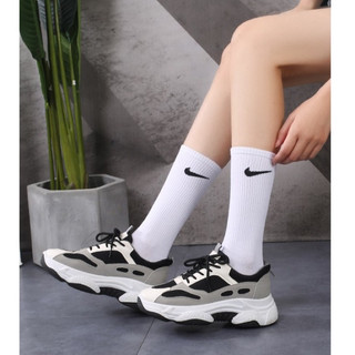 Tất dệt kim ni.k.e cao cổ style hàn quốc