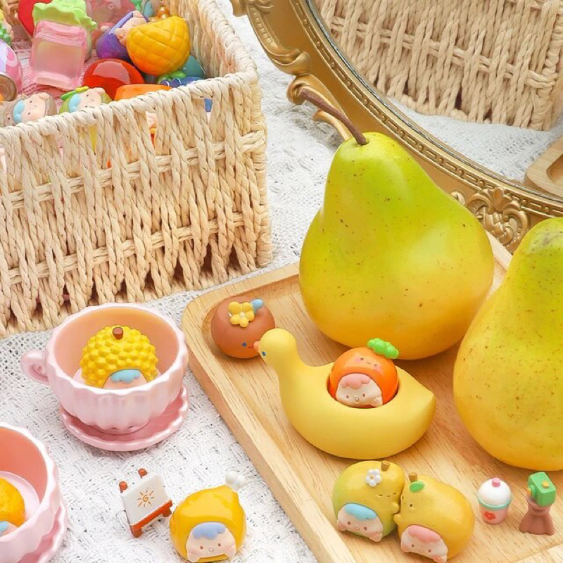 Mini blindbag Gluttonous Zaizai mẫu nhỏ có mùi hương, đã xác định.