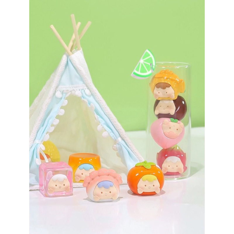 Mini blindbag Gluttonous Zaizai mẫu nhỏ có mùi hương, đã xác định.